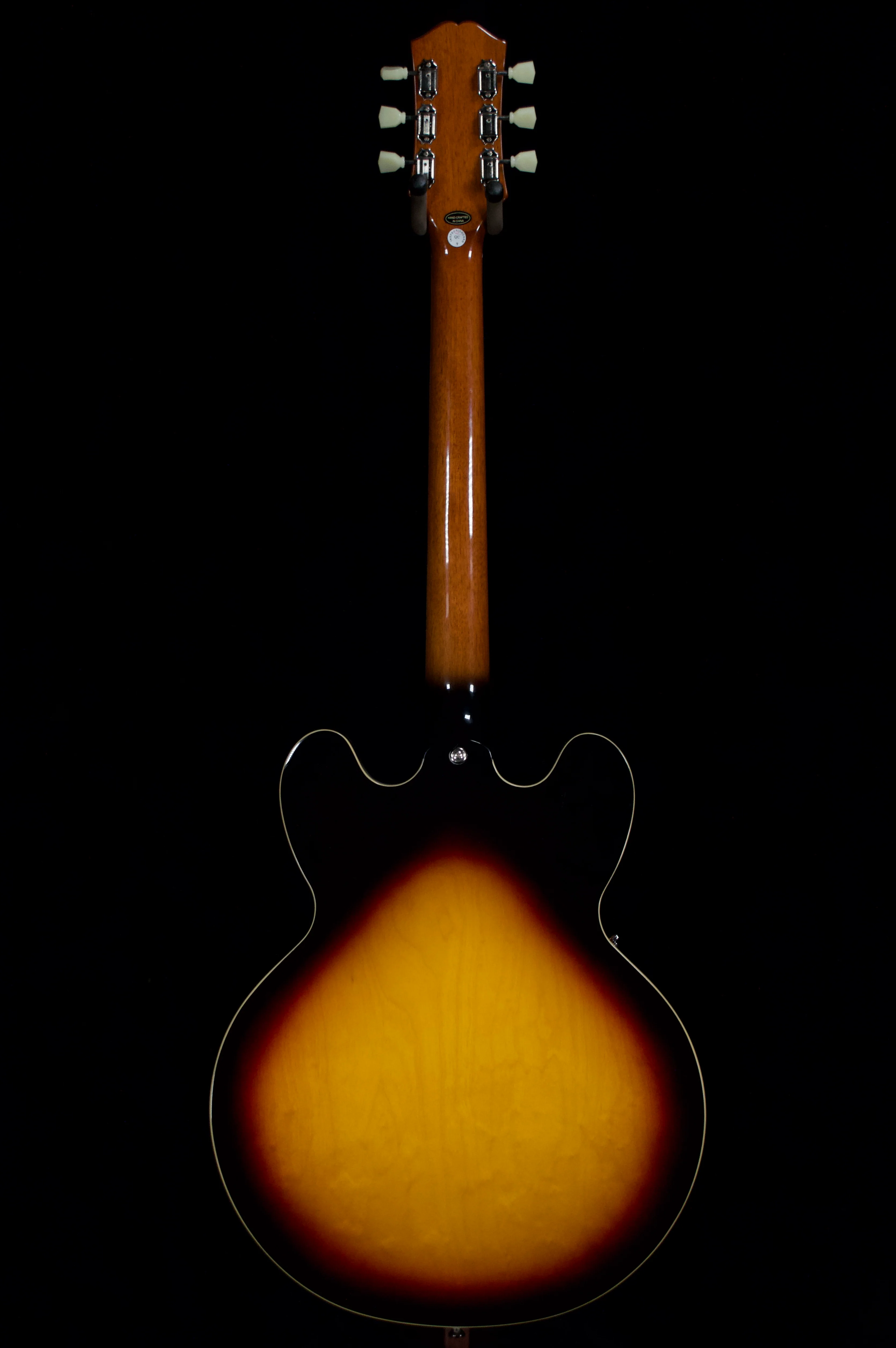 ✅ Epiphone ES 335 Sunburst Left-handed Semi-hollow Guitar - Image 3