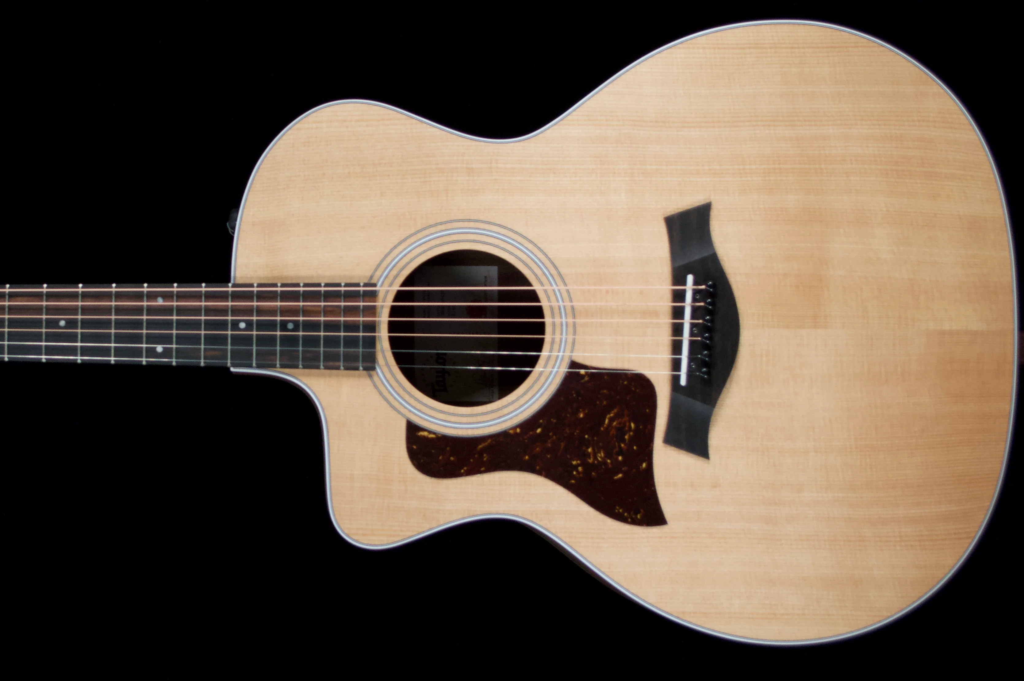 ✅ Taylor 214ce Grand Auditorium Left Handed Acoustic Electric Guitar