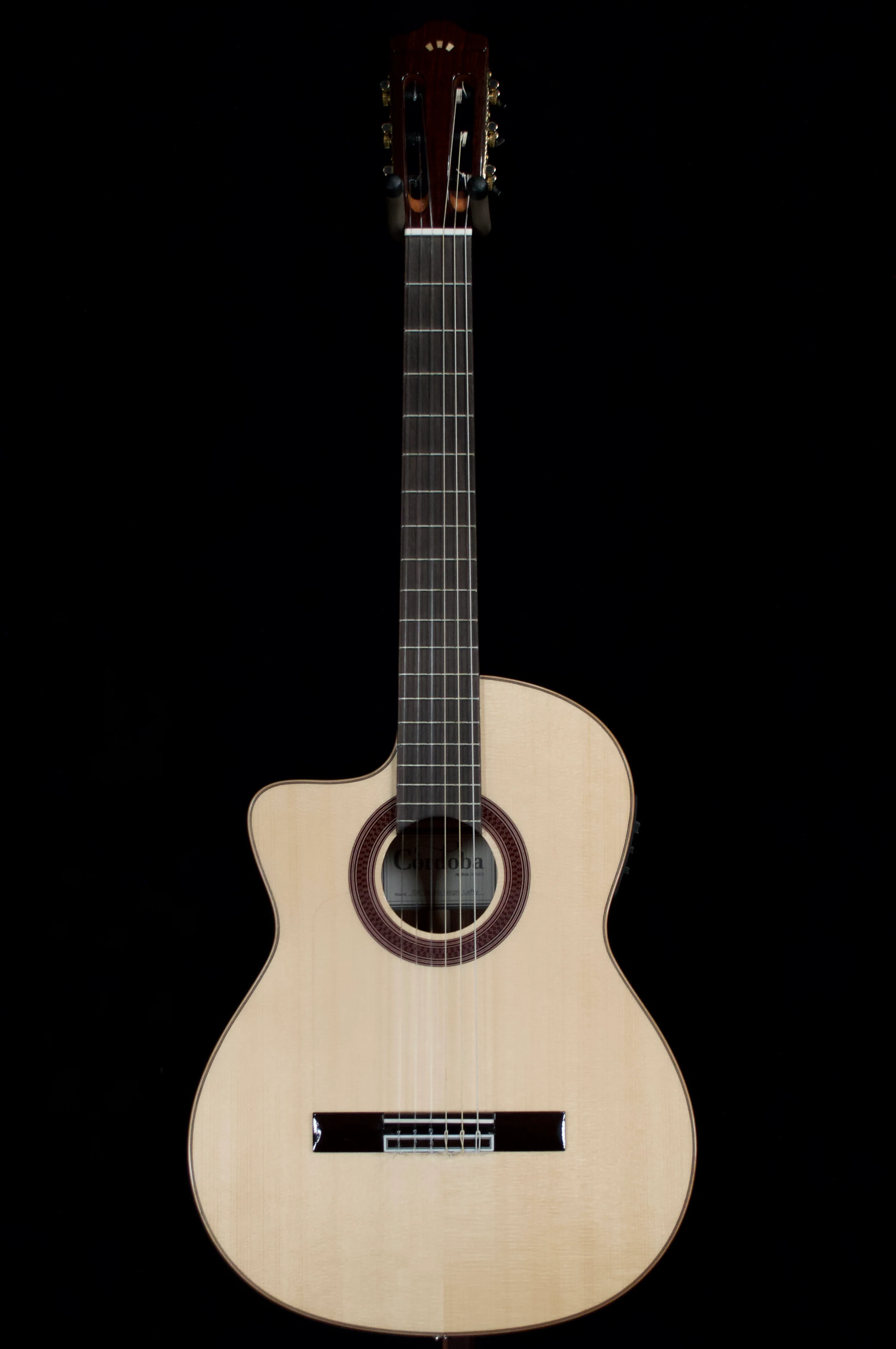✅ Cordoba GK Studio Negra Gipsy Kings Lefty Classical Acoustic Guitar - Image 2
