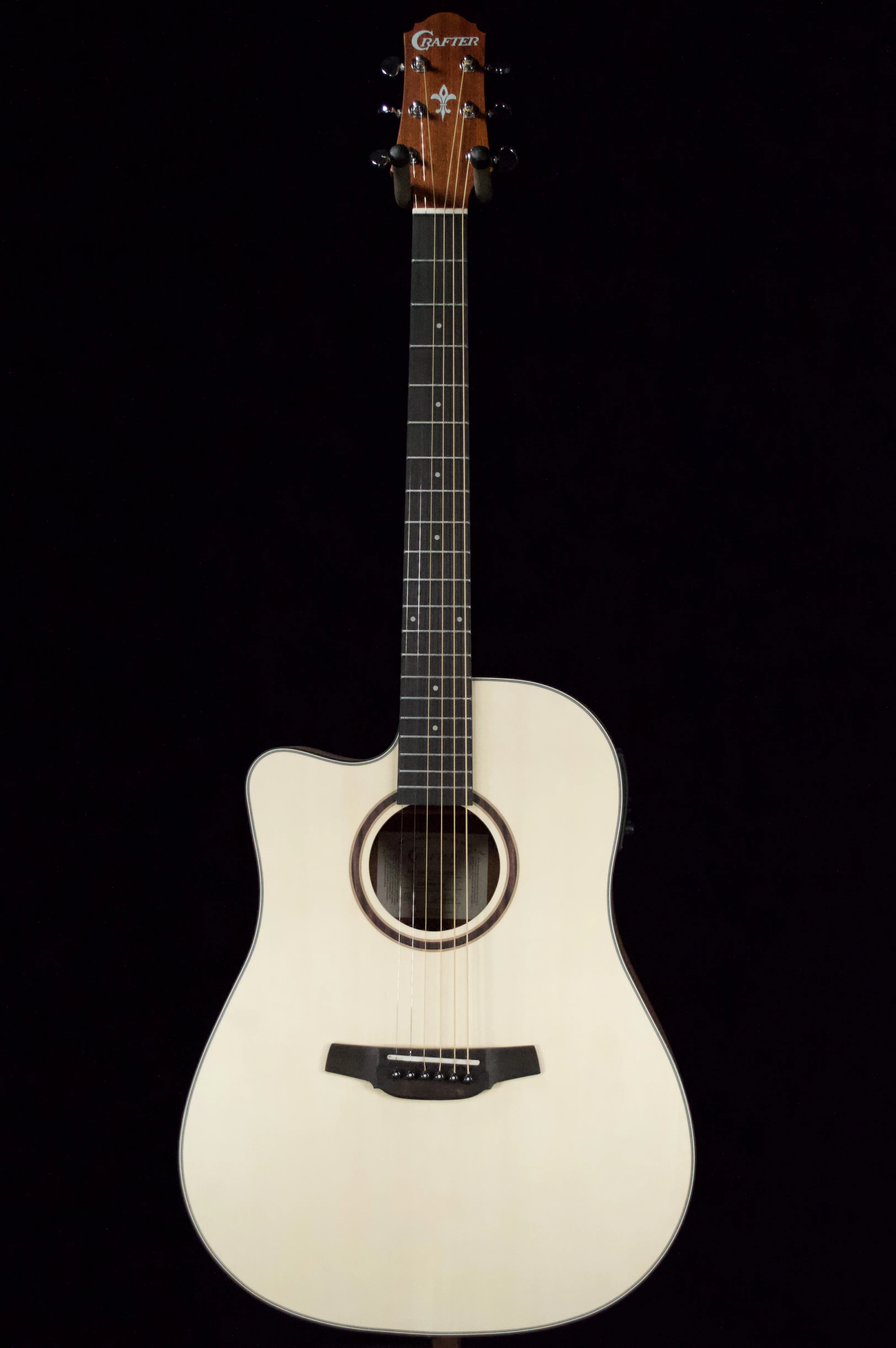✅ Crafter HD-100CE Solid Top Left Handed Acoustic Electric - Image 2