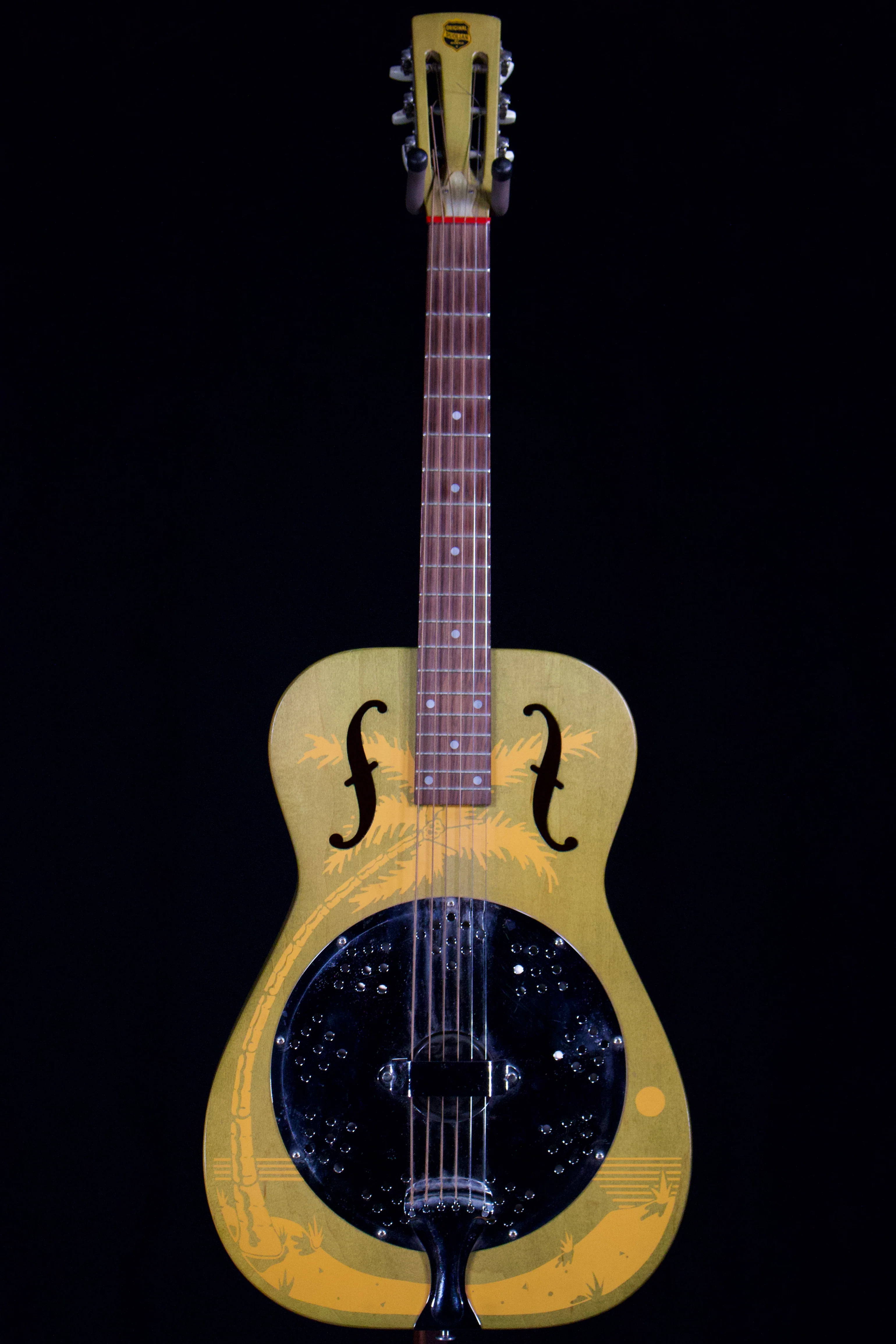 Dobro 1970’s spider cone Metal body Reso. Left-Handed Super rare - Image 2
