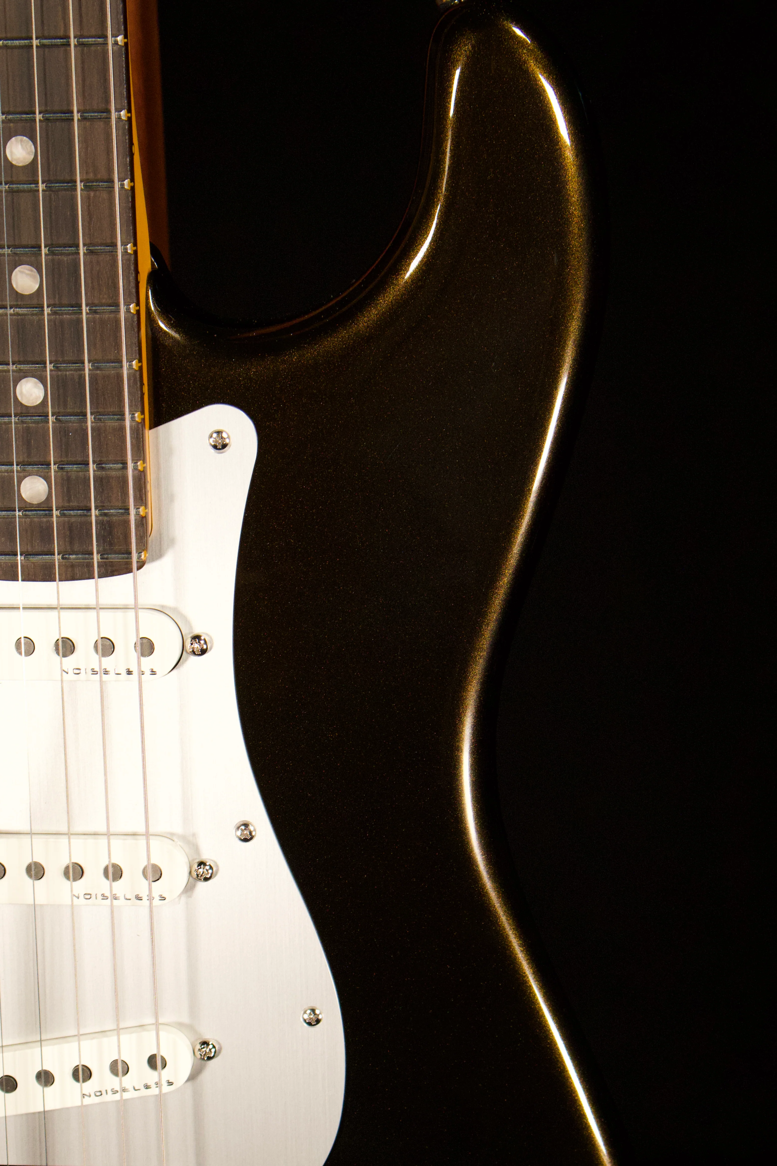 Fender American Ultra 2 Strat Left-Handed. Texas Tea finish - Image 4