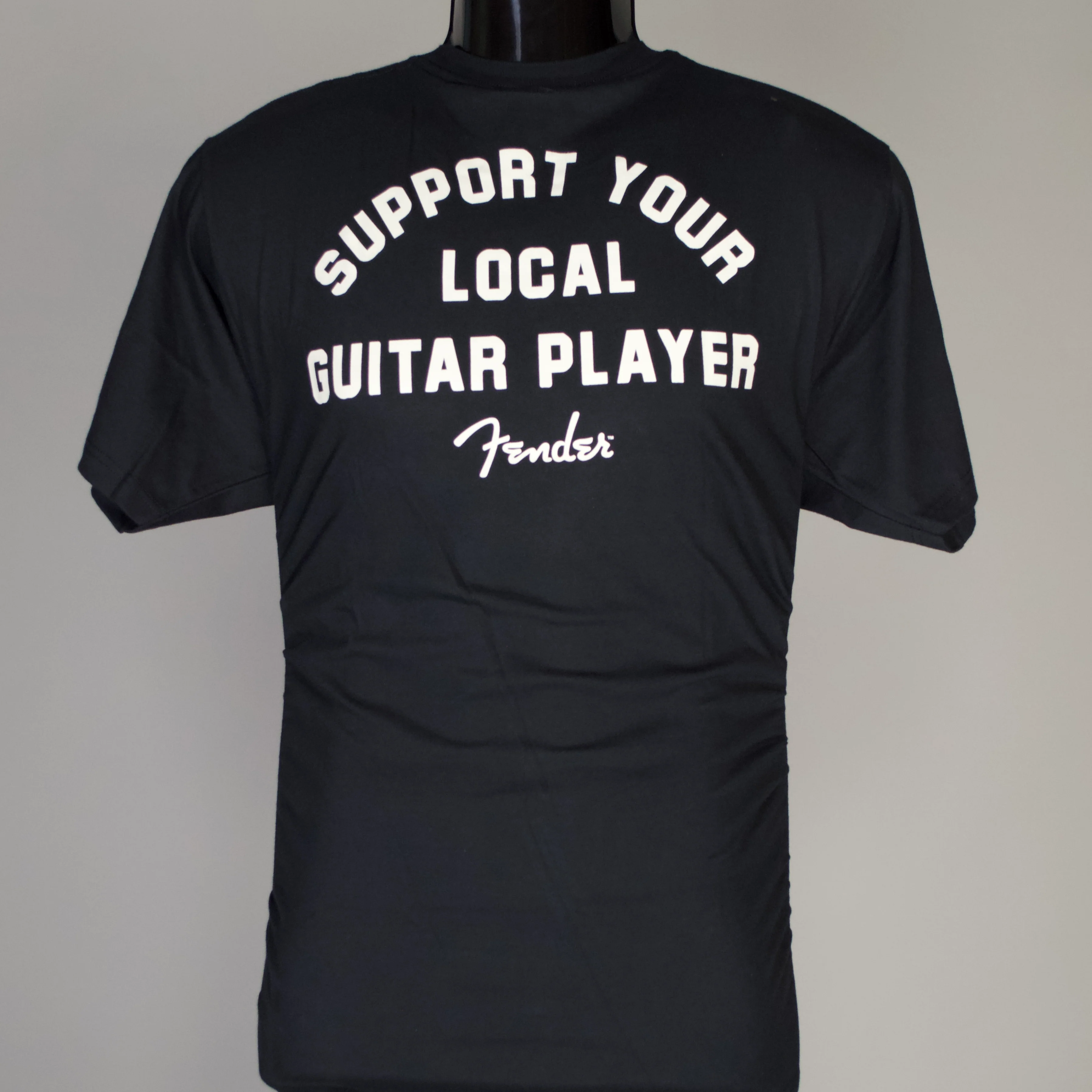 Fender Support Your Local Guitar Player Tee (Black) - Image 2