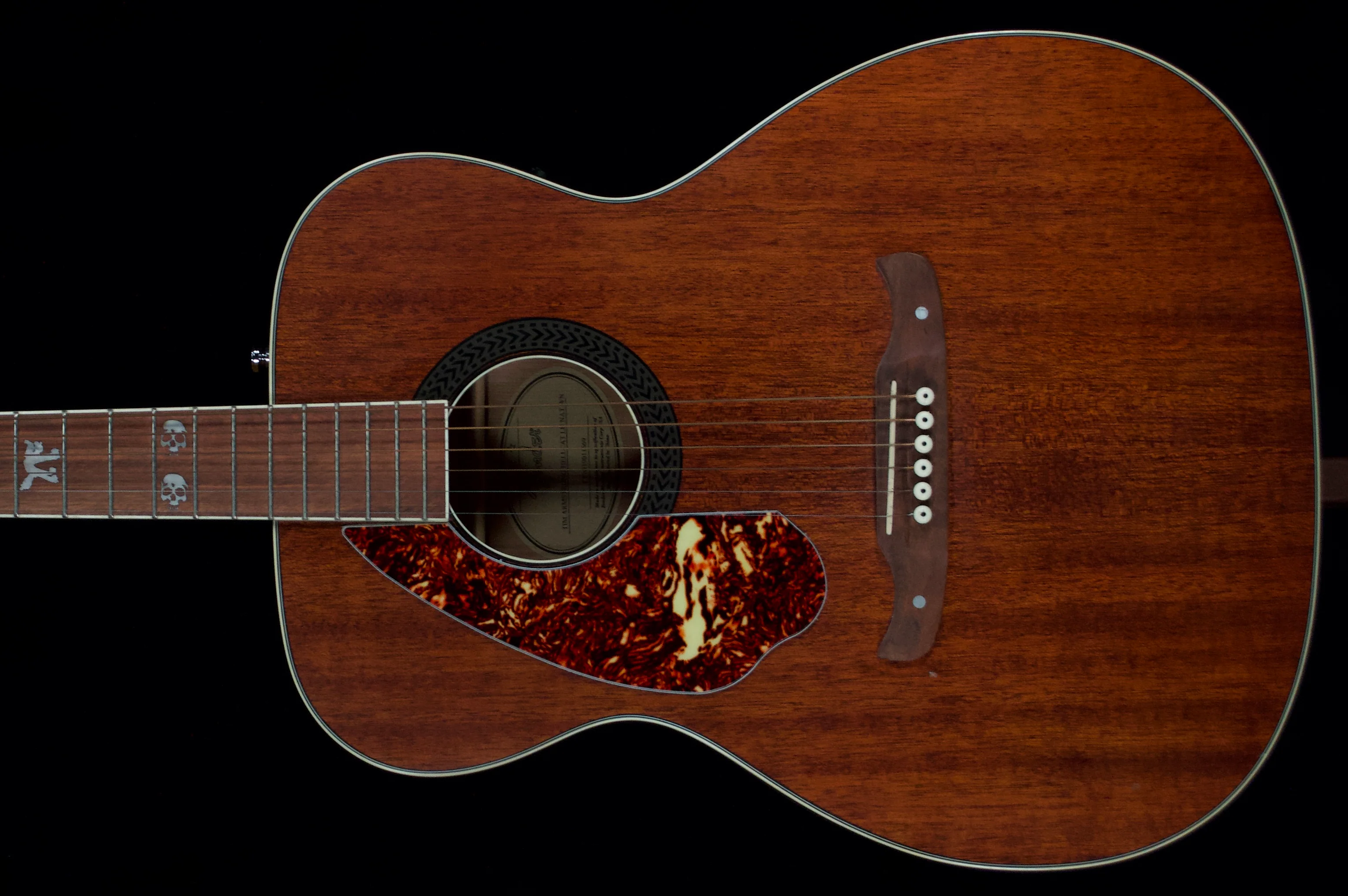 ✅ Fender Tim Armstrong Hellcat Left-handed Acoustic Guitar