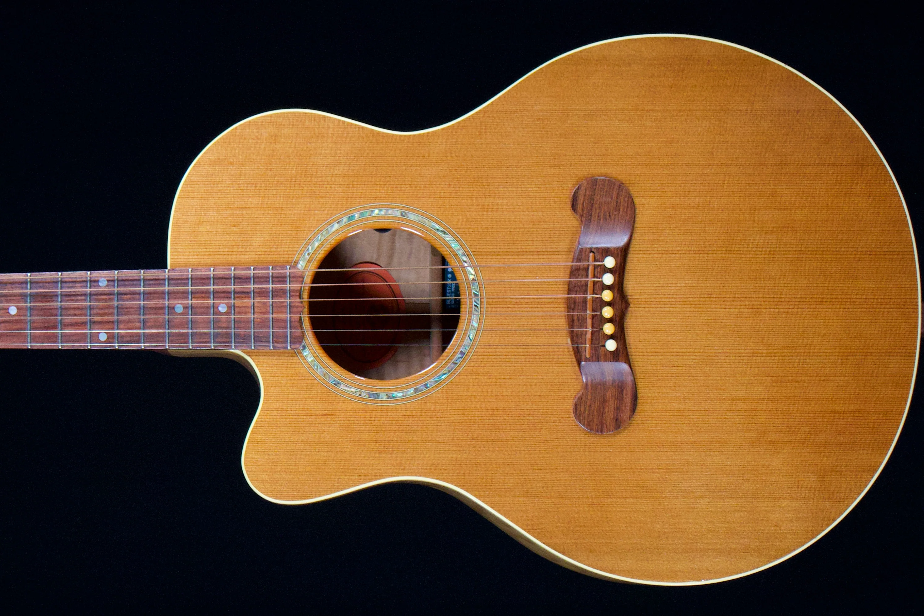 Gibson Cascade Acoustic from the early 200’s. Left-handed. Used