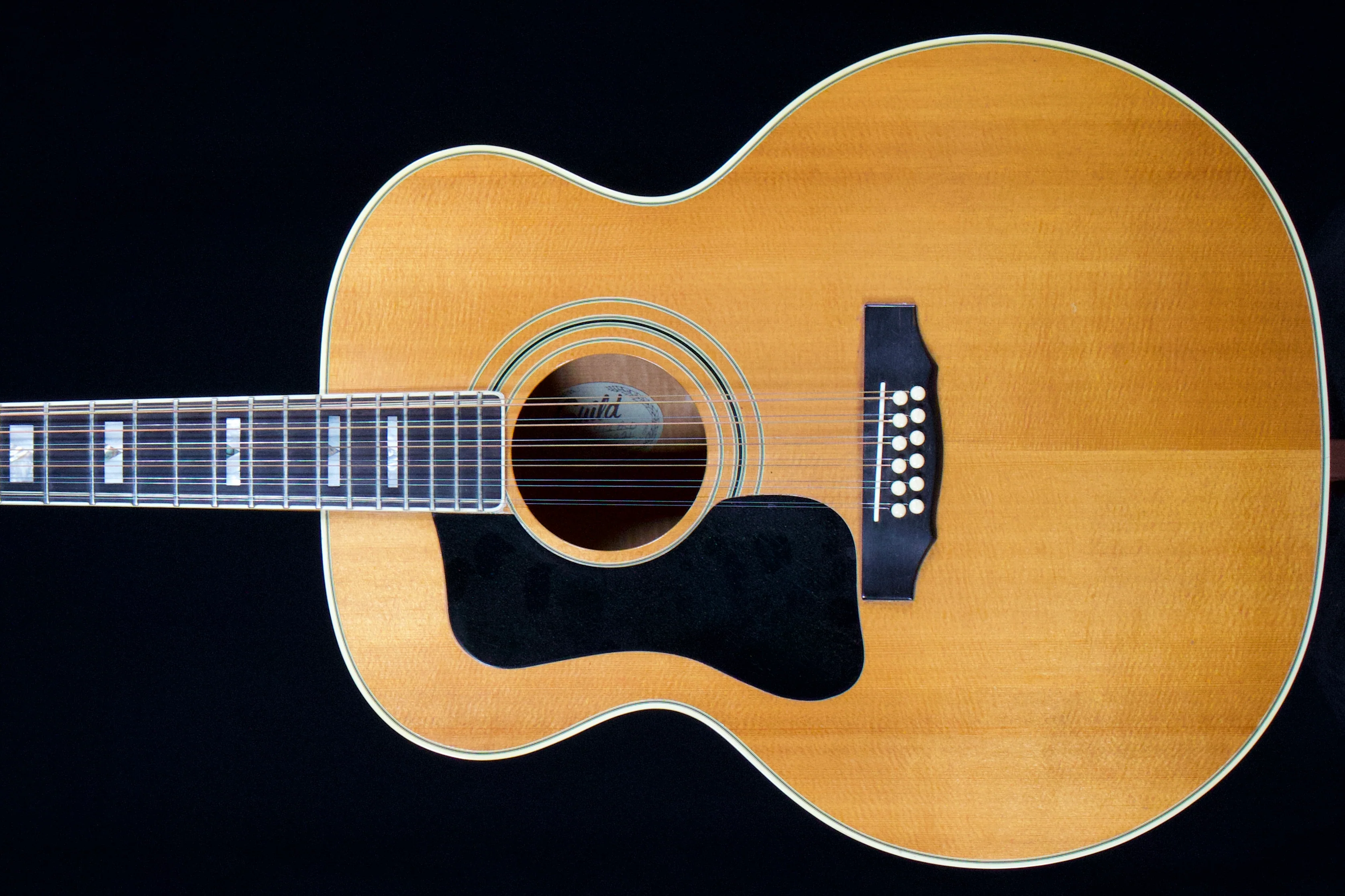 Guild 1970’s 412BLD lefty Jumbo 12 String Left-Handed
