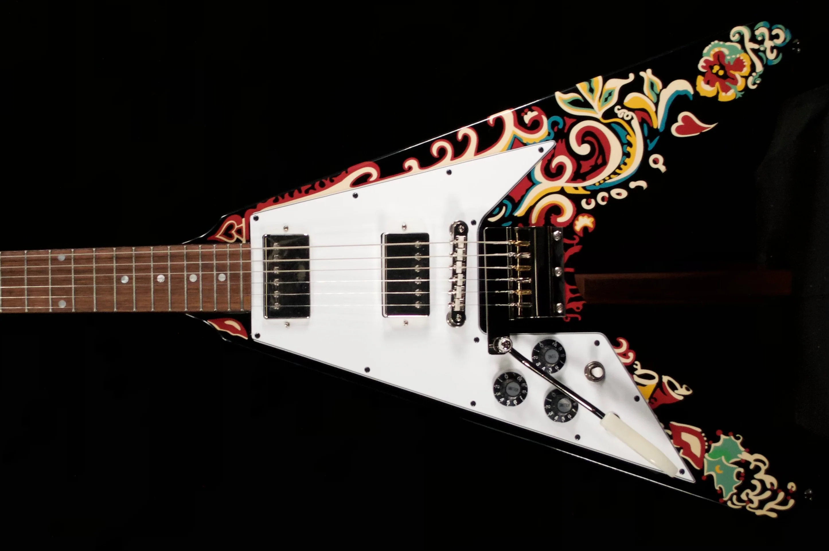 ✅ Epiphone Jimi Hendrix Love Drops Flying V