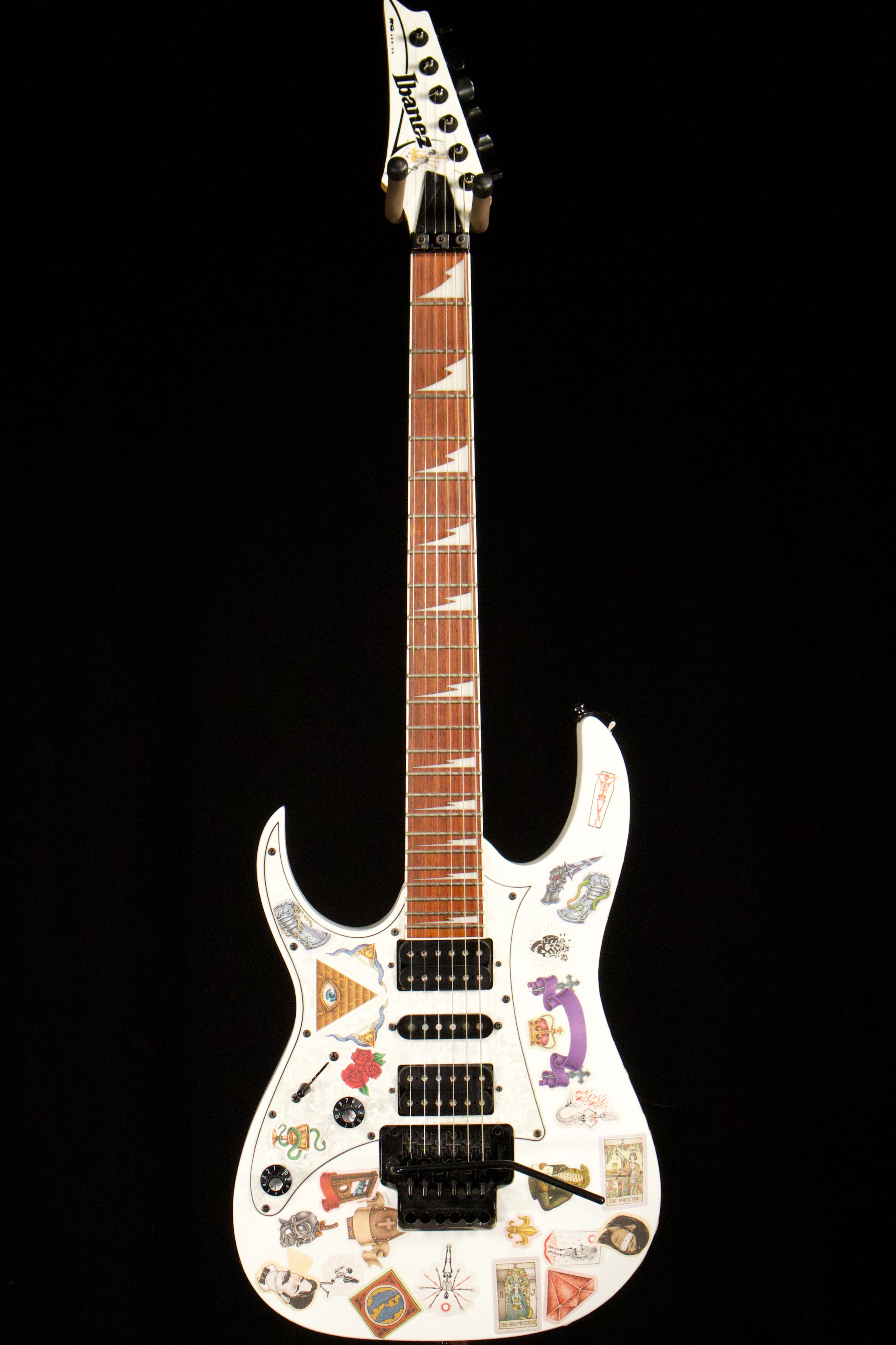 Ibáñez RG 450D-XLB  Left-Handed used. Lots of stickers - Image 2