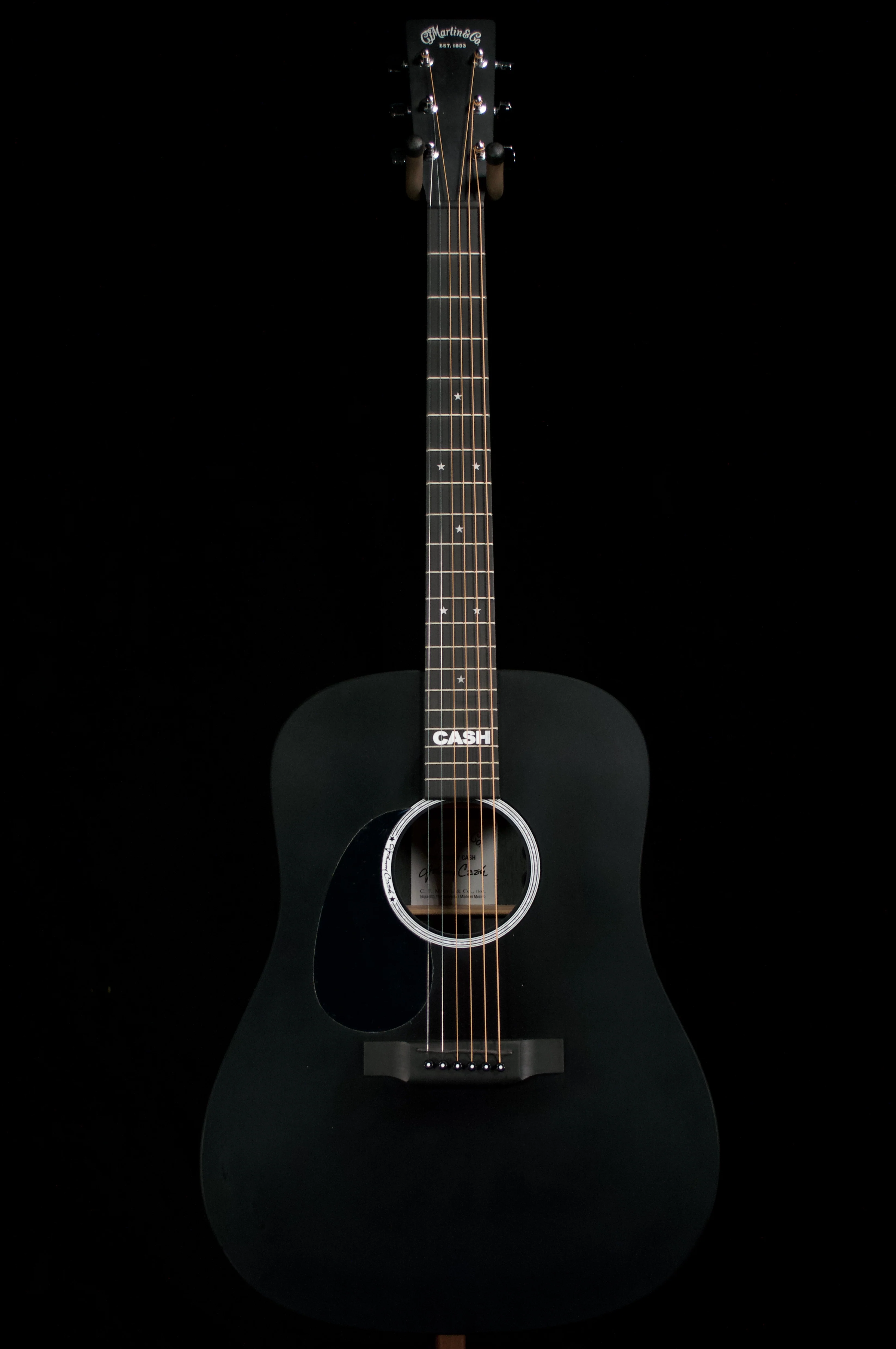 ✅ Martin DX Johnny Cash Left-handed Acoustic Electric Guitar - Image 2