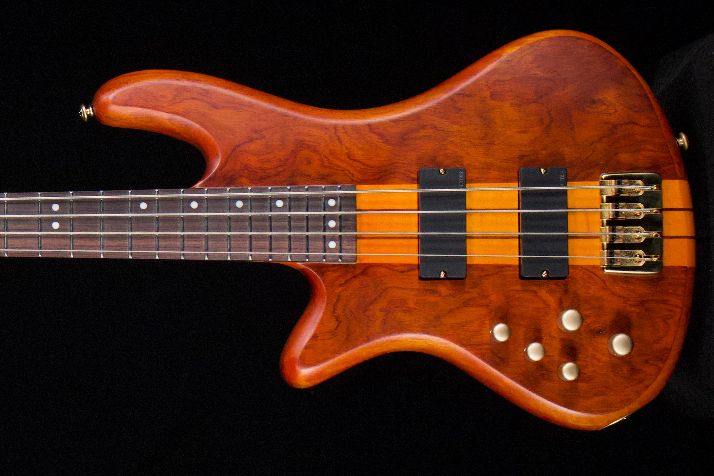 Schecter Studio 4 bass. Left-Handed