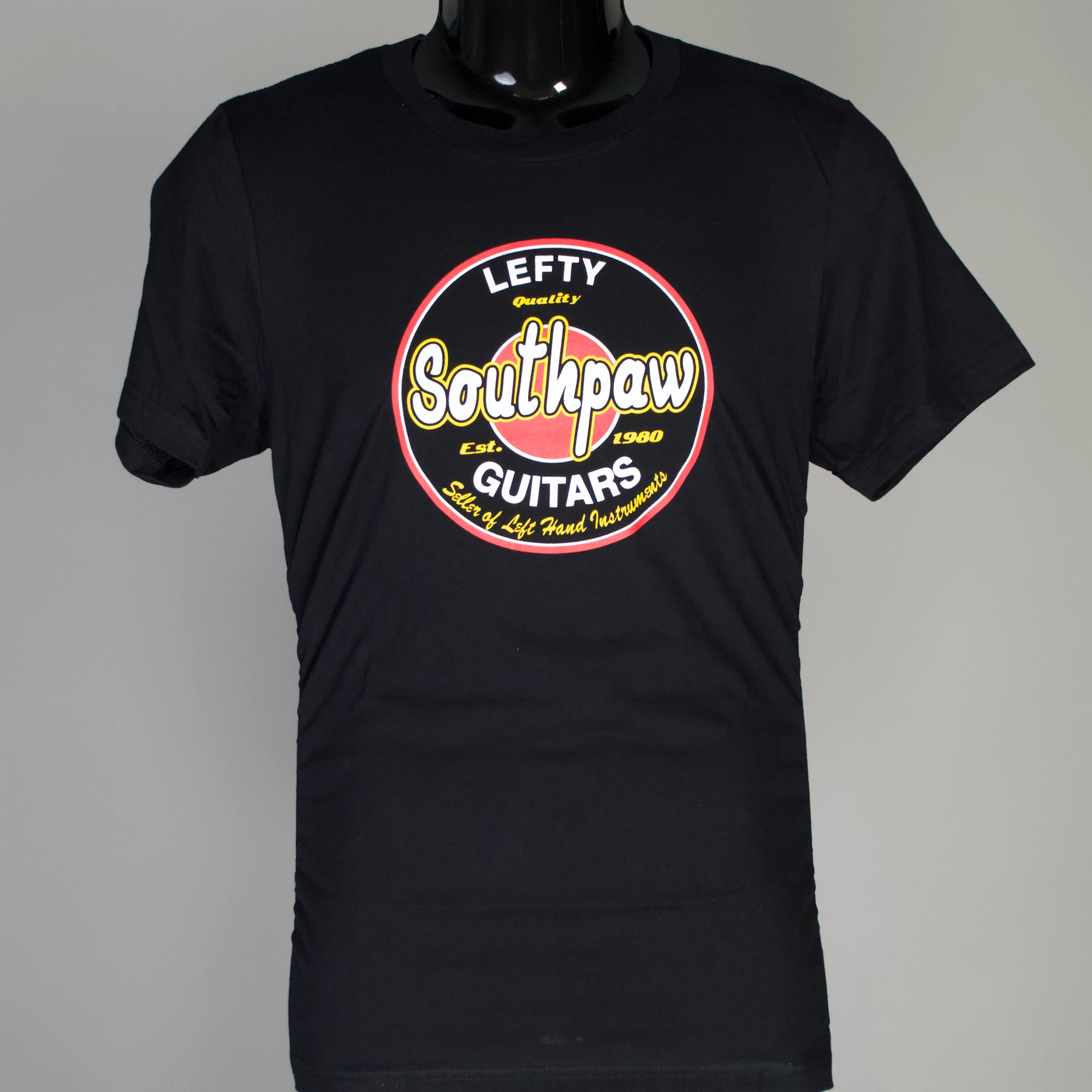 Southpaw Guitars Logo Tee (Black)