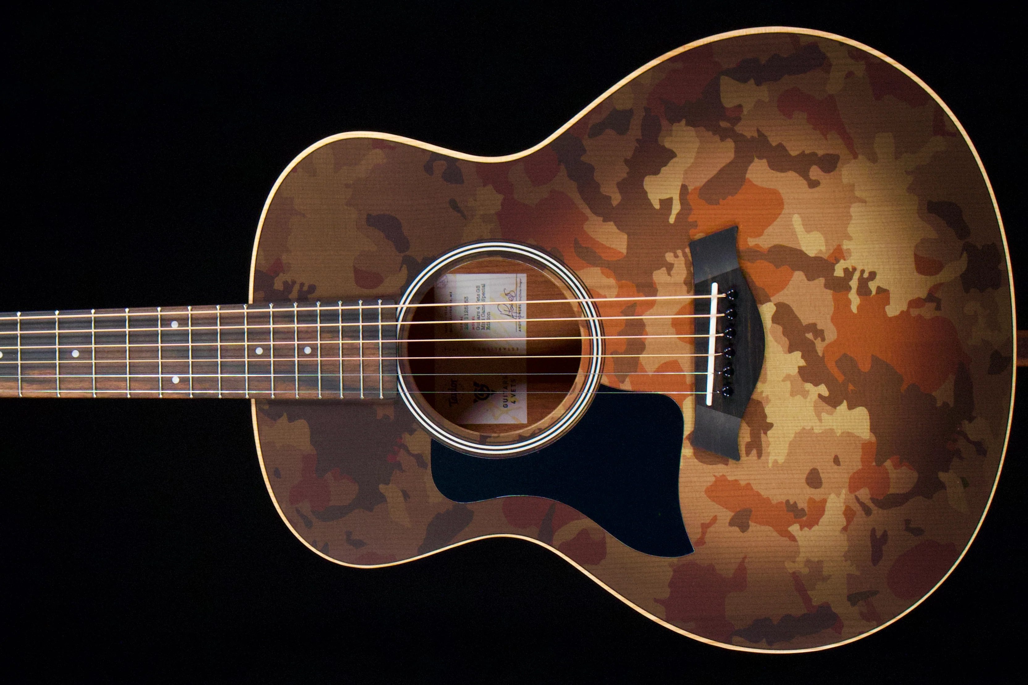 Taylor GS Mini Camo finish. Left-Handed