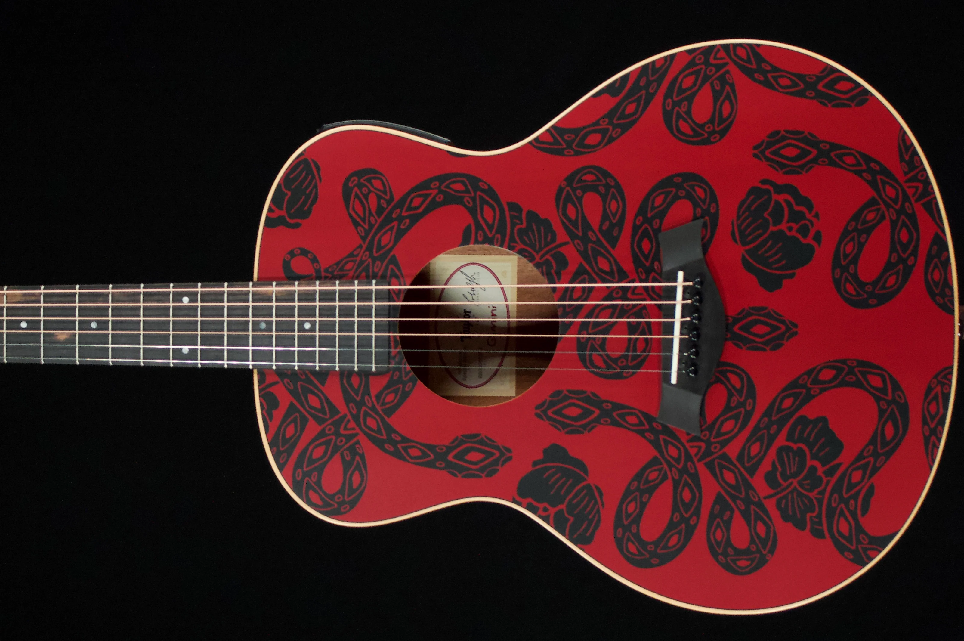Taylor GS Mini-e Snake Left-handed Guitar Left handed